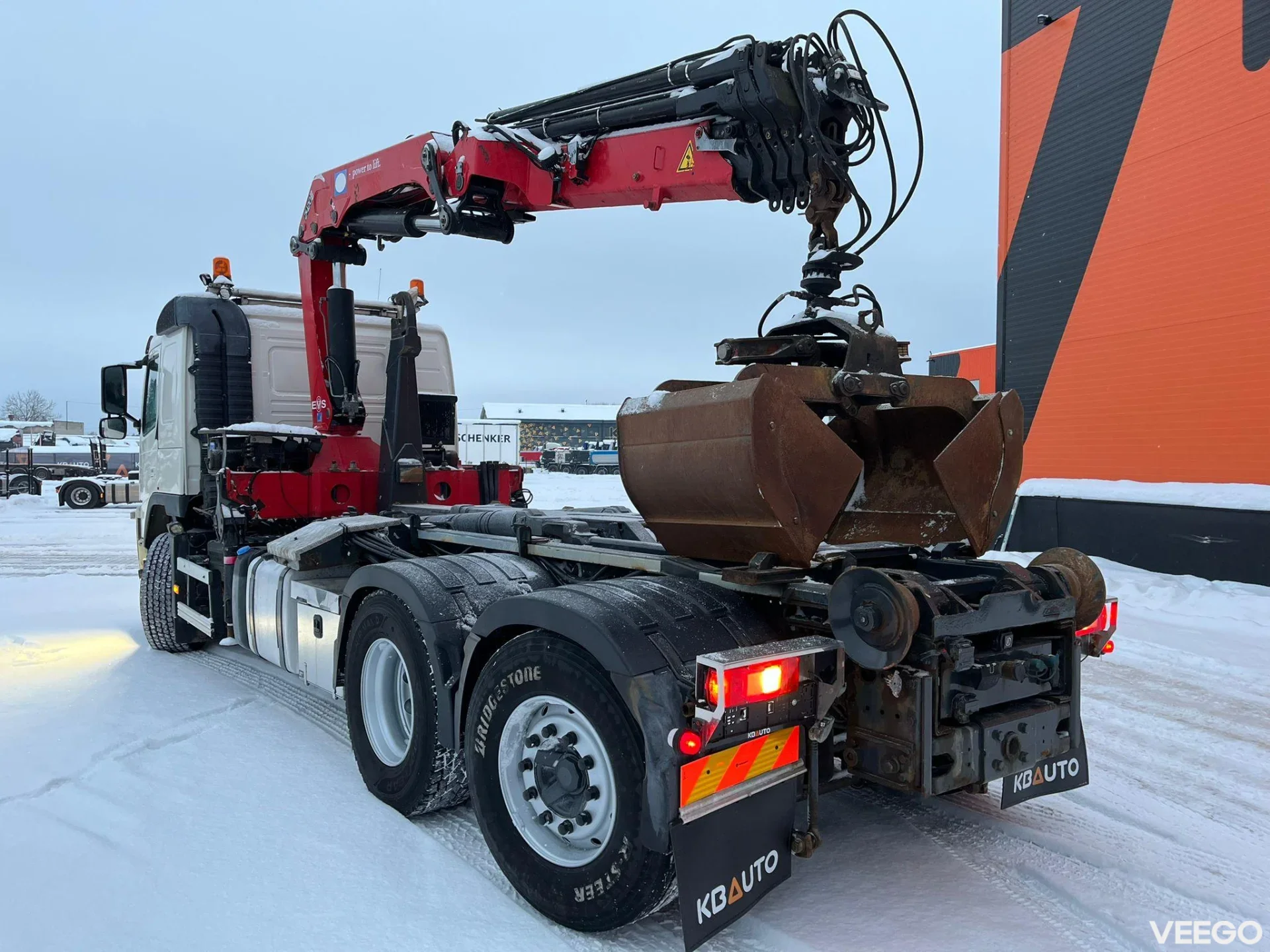Volvo FM450 HMF 2420 K5 / PALIFT L=4750 mm 338kW