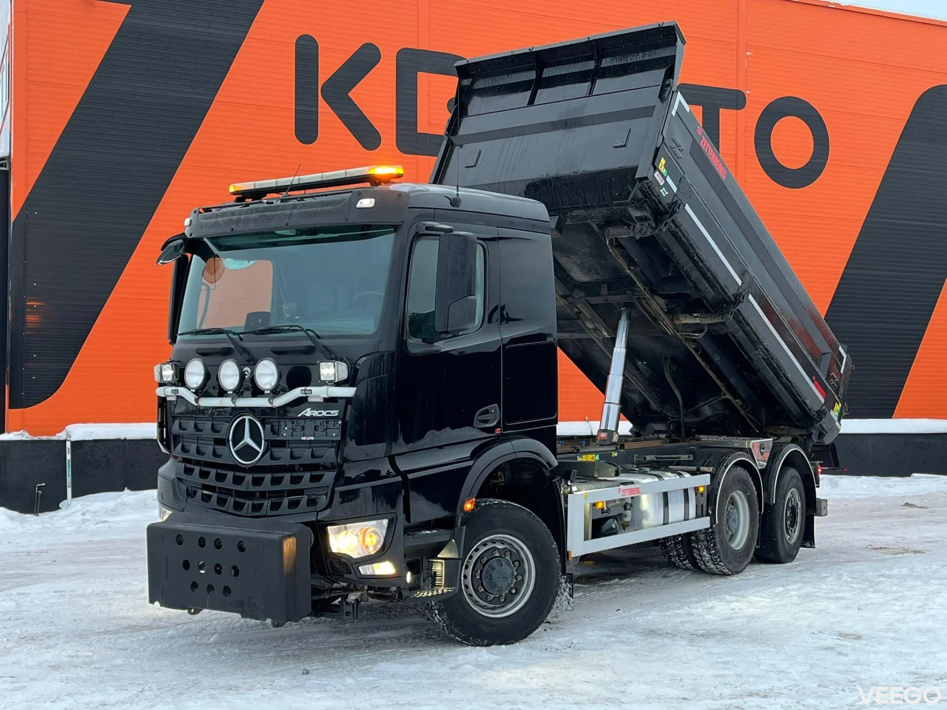 Mercedes-Benz Actros SIDE TIPPER / SNOW POLW EQUIPMENT / BOX L=5117 mm 310kW