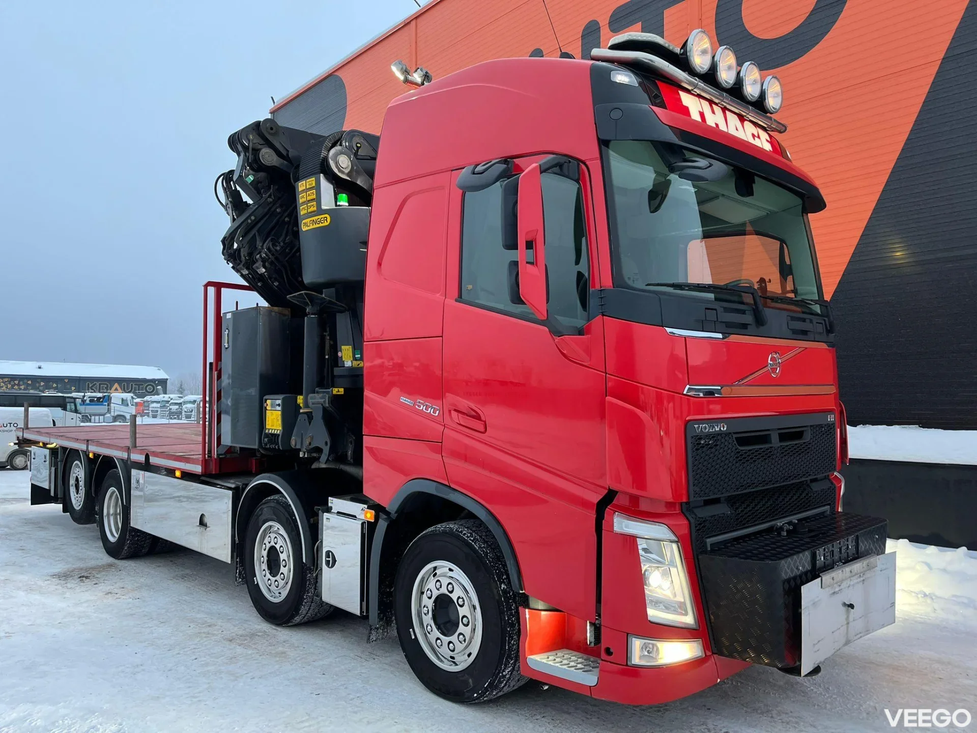Volvo FH500 PK 78002 + JIB + WINCH / PLATFORM L=6676-8174 mm 375kW