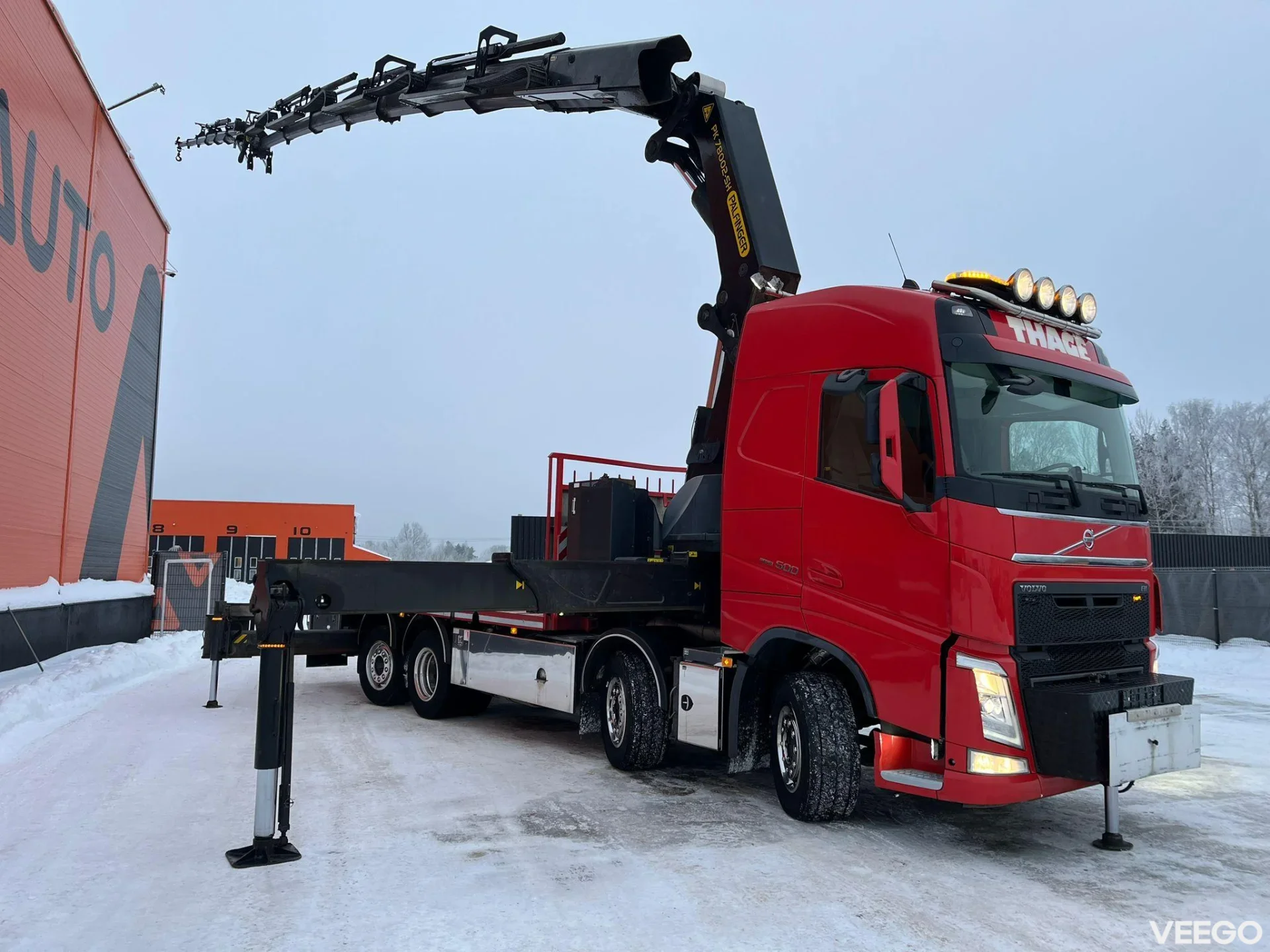 Volvo FH500 PK 78002 + JIB + WINCH / PLATFORM L=6676-8174 mm 375kW