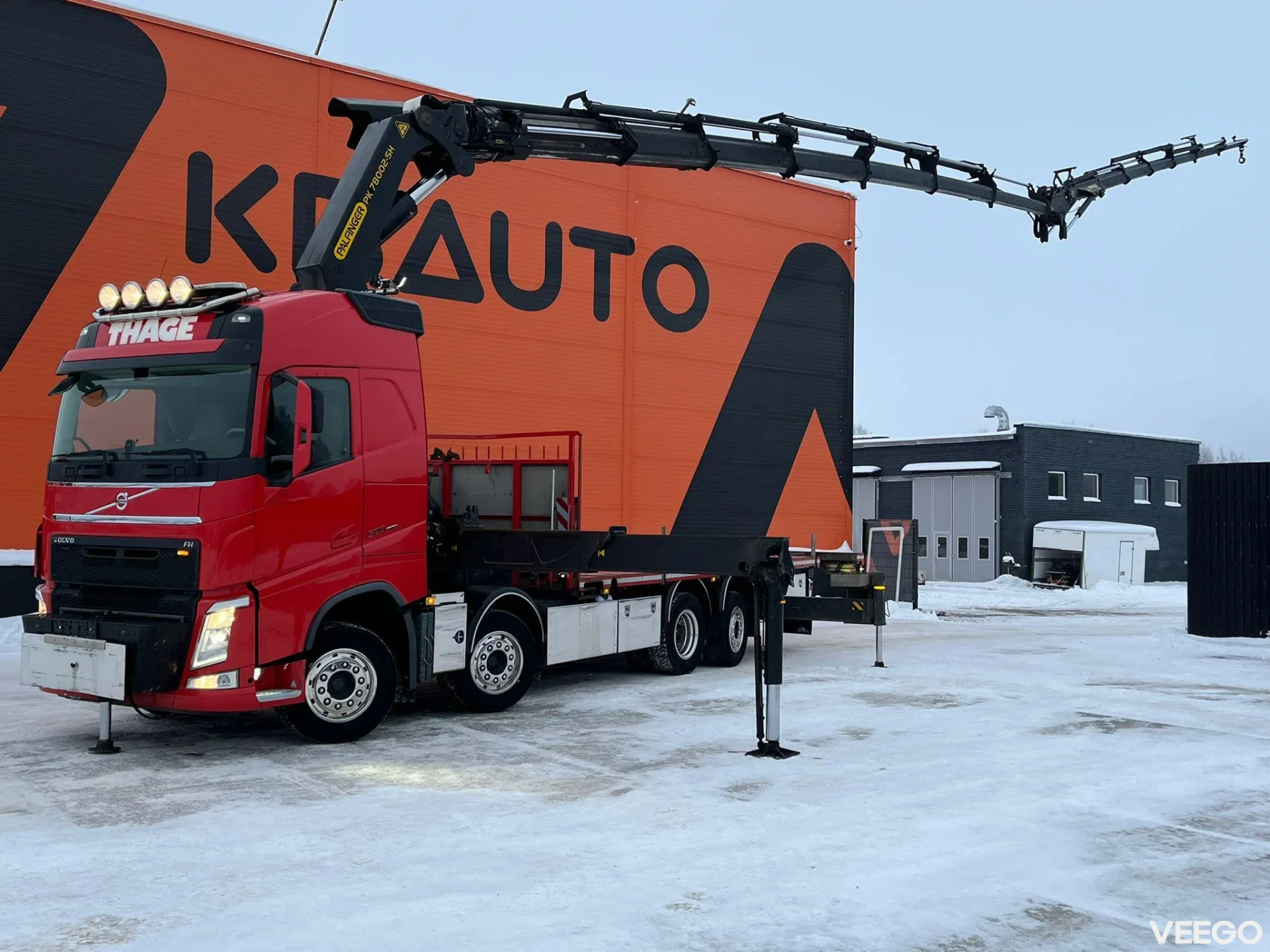 Volvo FH500 PK 78002 + JIB + WINCH / PLATFORM L=6676-8174 mm 375kW