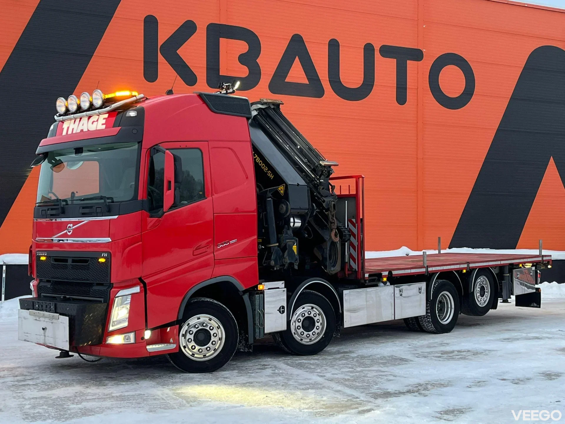 Volvo FH500 PK 78002 + JIB + WINCH / PLATFORM L=6676-8174 mm 375kW