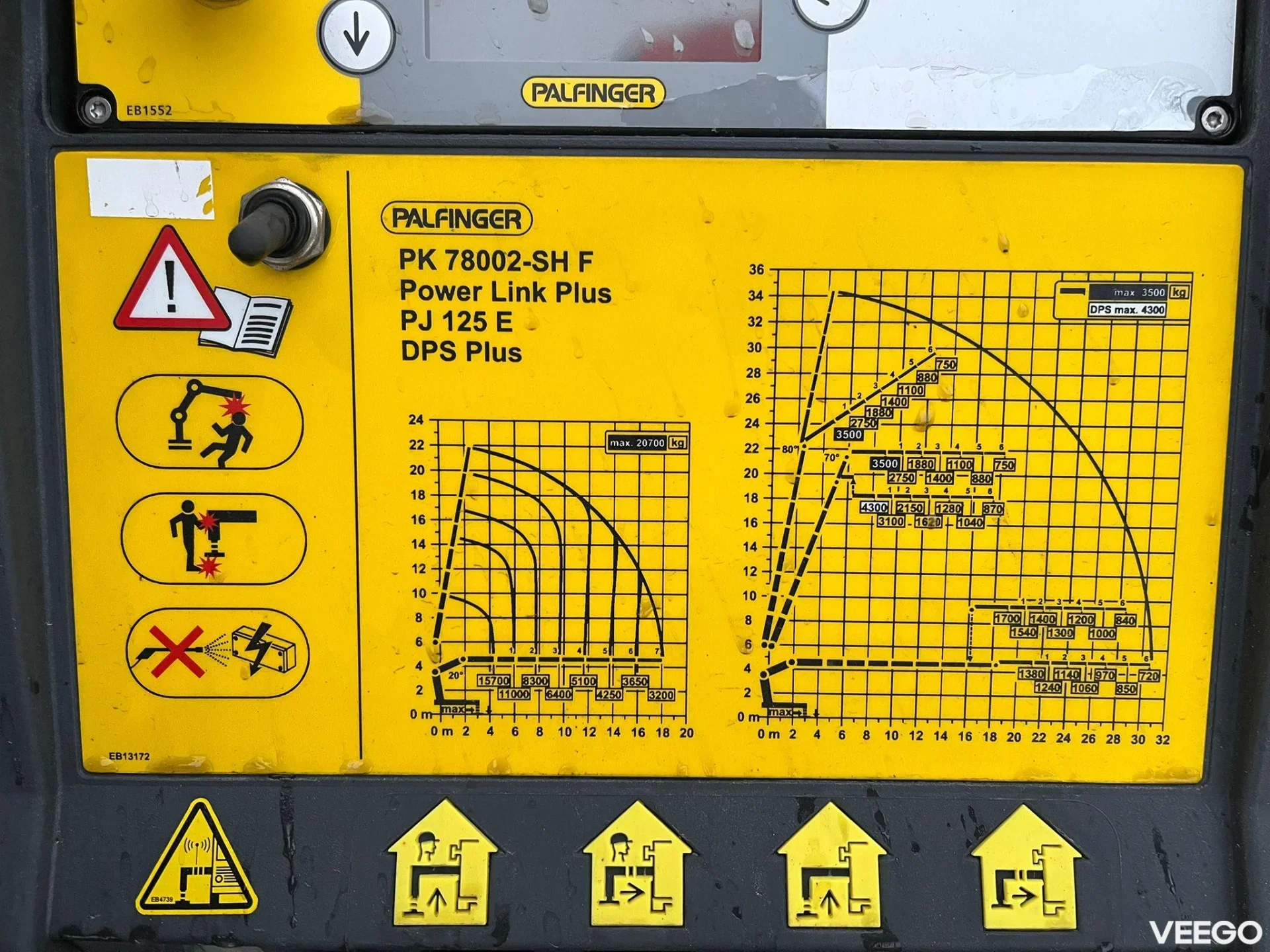 Volvo FH500 PK 78002 + JIB + WINCH / PLATFORM L=6676-8174 mm 375kW
