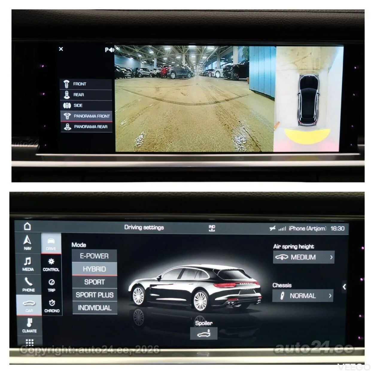 Porsche Panamera 4 E-Hyrbrid Sport Turismo 2.9 340kW