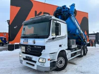 Mercedes-Benz Actros Rolba ADR tank 13000 l / VACUUM Moro M9 / PRESSURE Pratissoli KF36 130 bar / 140 l/min 320kW thumbnail