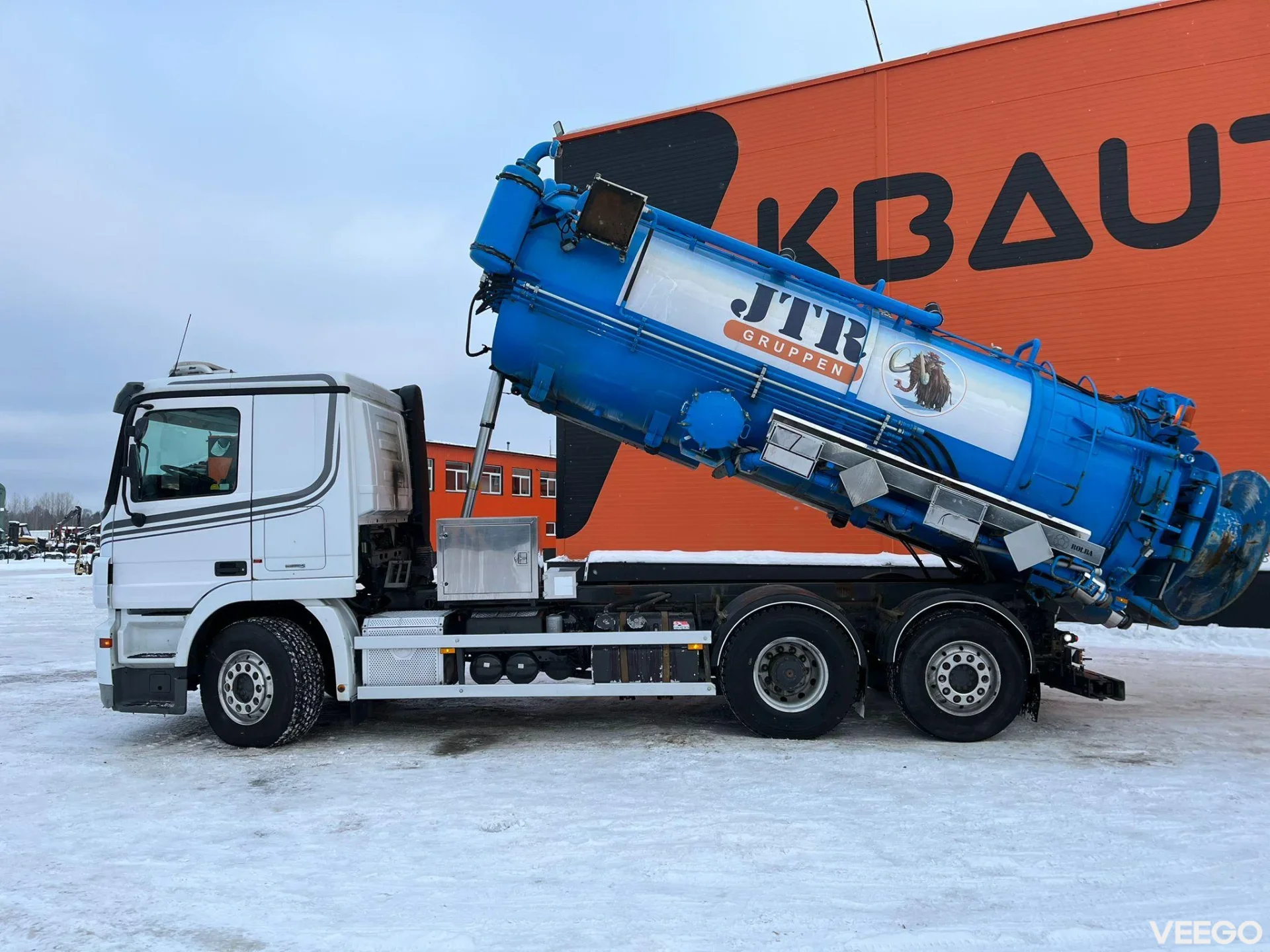 Mercedes-Benz Actros Rolba ADR tank 13000 l / VACUUM Moro M9 / PRESSURE Pratissoli KF36 130 bar / 140 l/min 320kW