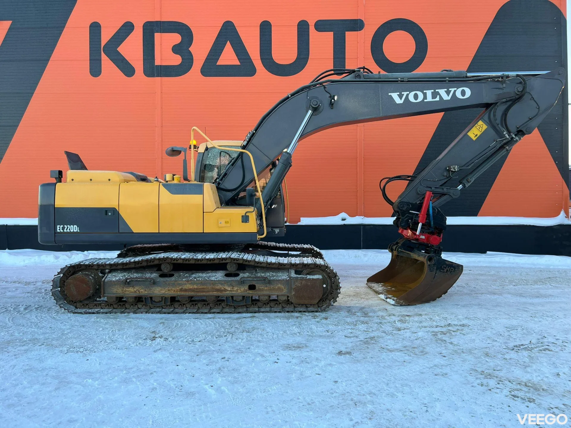Volvo EC 250 DL ORIGINAL HOURS ! / ROTOTILT / CENTRAL LUBRICATION / AC  129kW