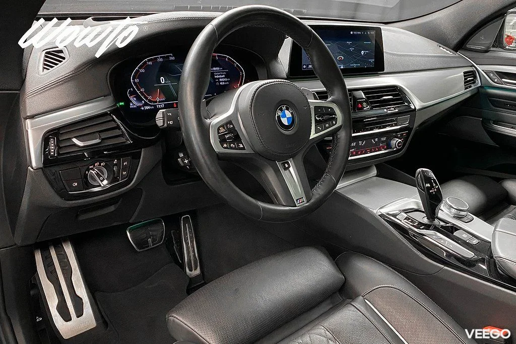 BMW 630 d Gran Turismo M-Sport/HuD/Drag/Pano/Värmare/4.95% 195kW