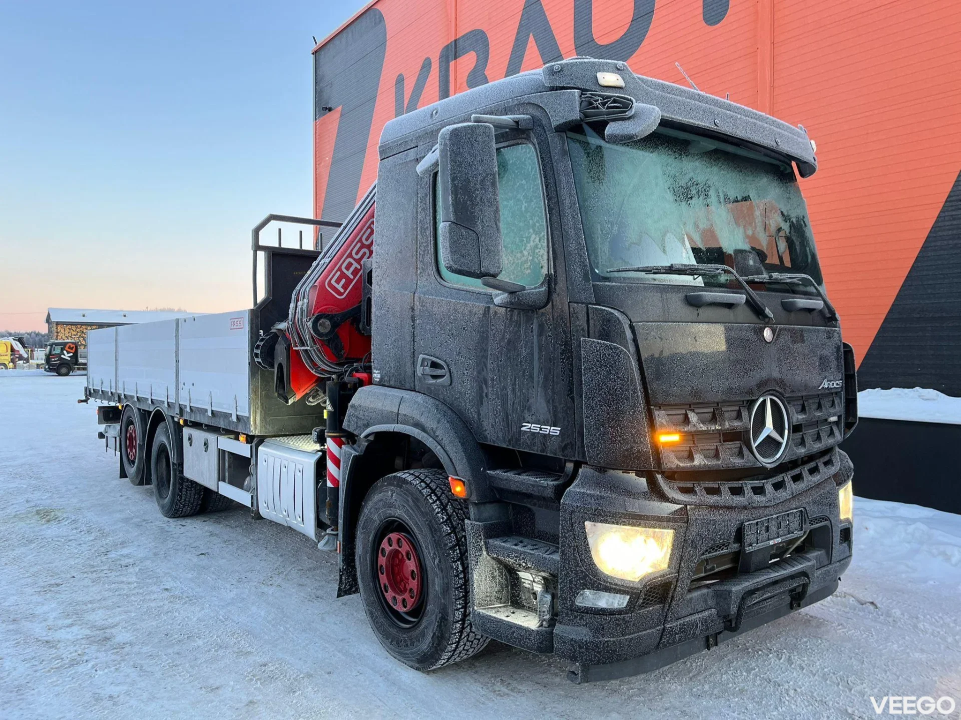 Mercedes-Benz Actros FASSI F295 / PLATFORM L=6482 mm 260kW