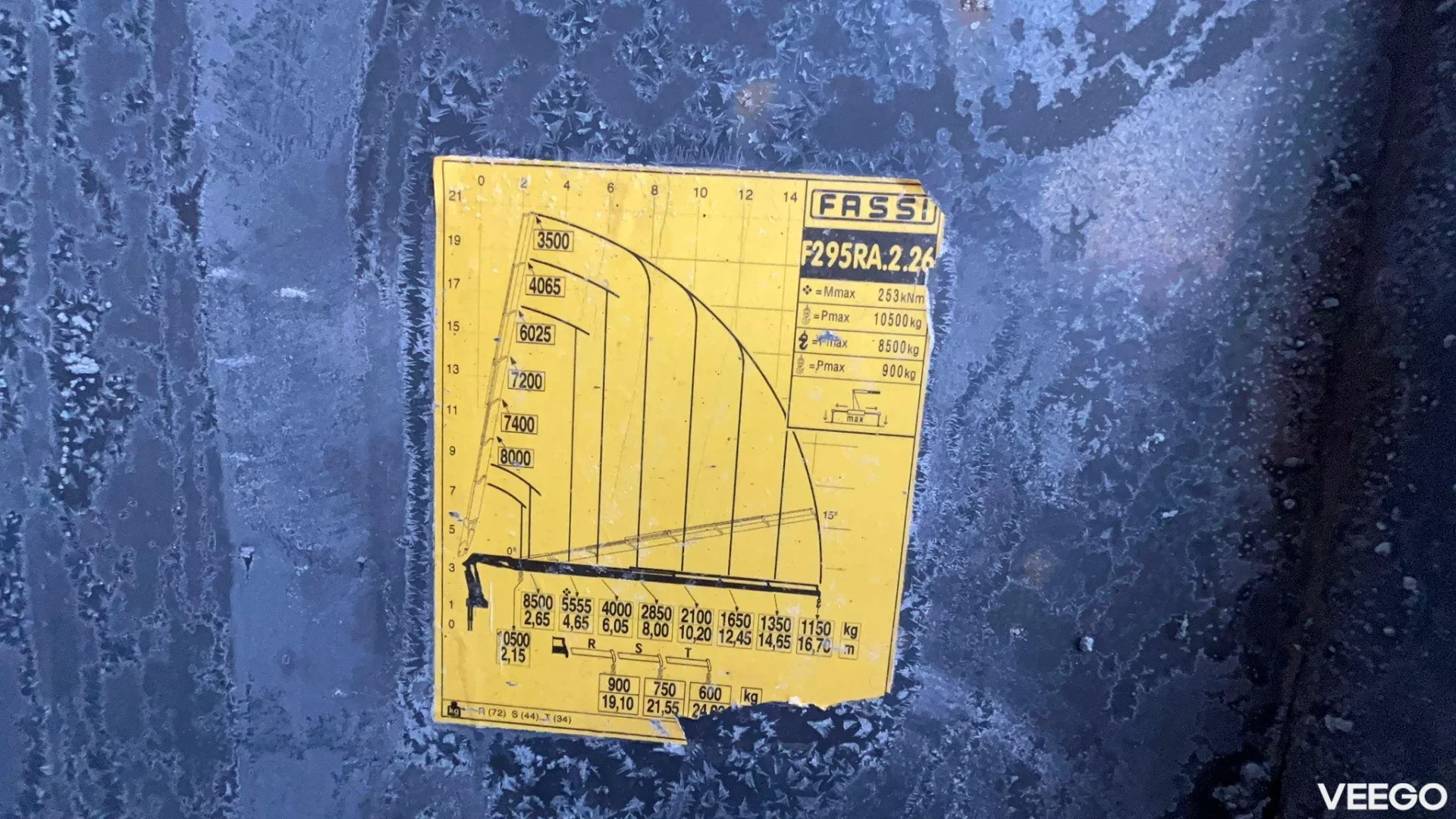 Mercedes-Benz Actros FASSI F295 / PLATFORM L=6482 mm 260kW