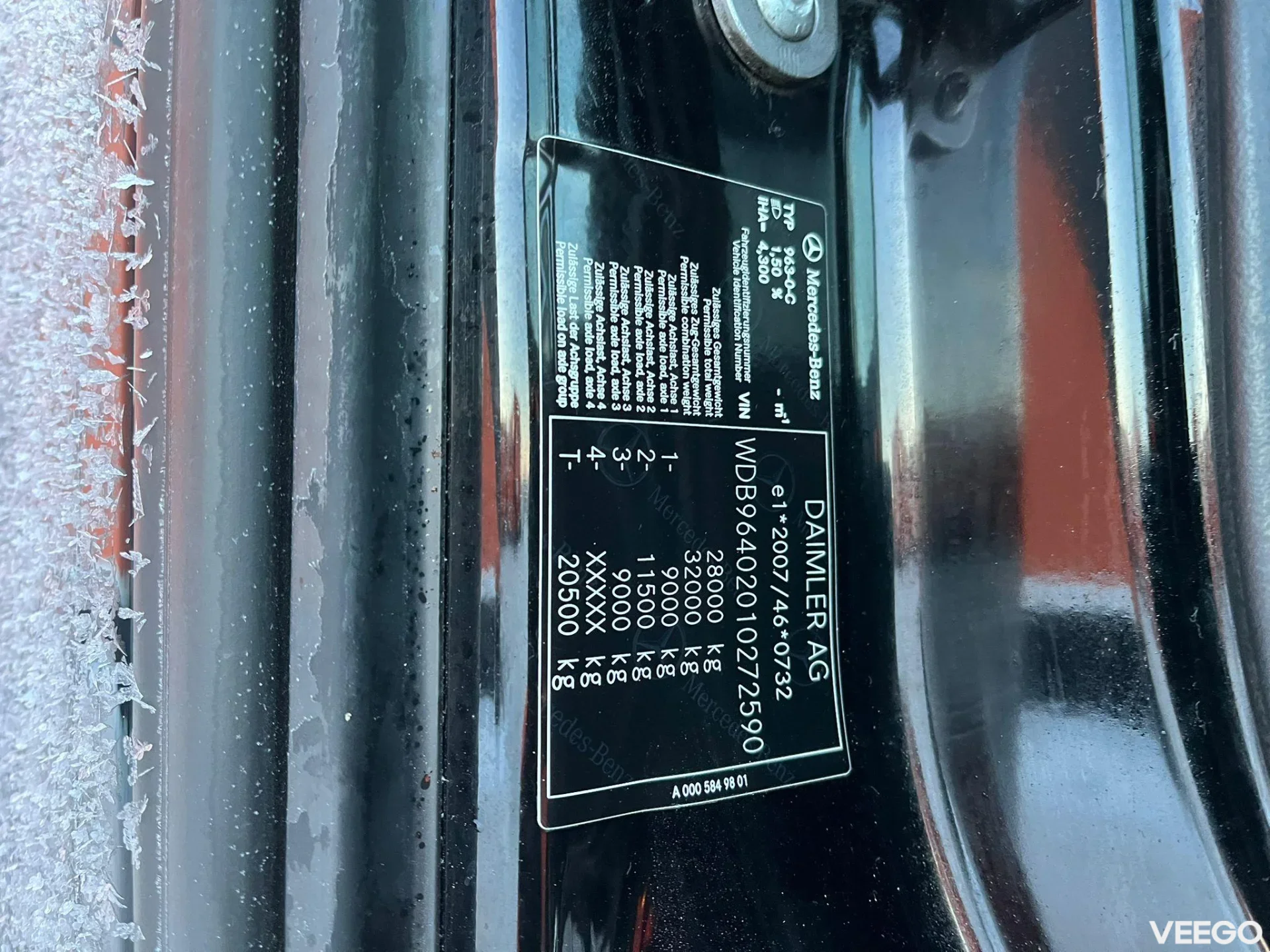 Mercedes-Benz Actros FASSI F295 / PLATFORM L=6482 mm 260kW