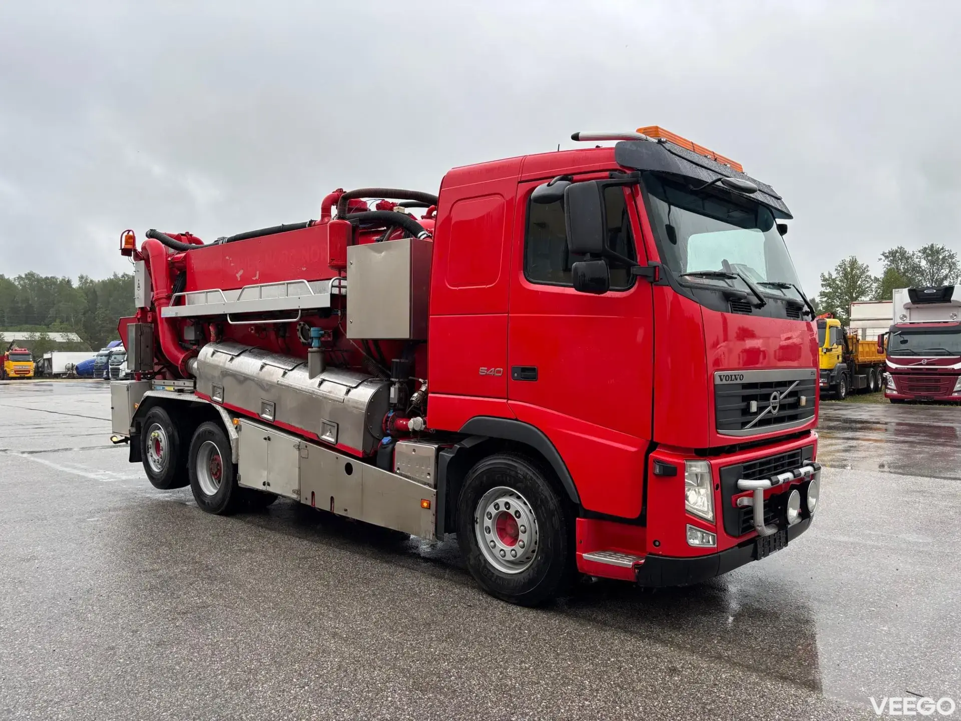 Volvo FH540 VACUM + RETARDER 405kW