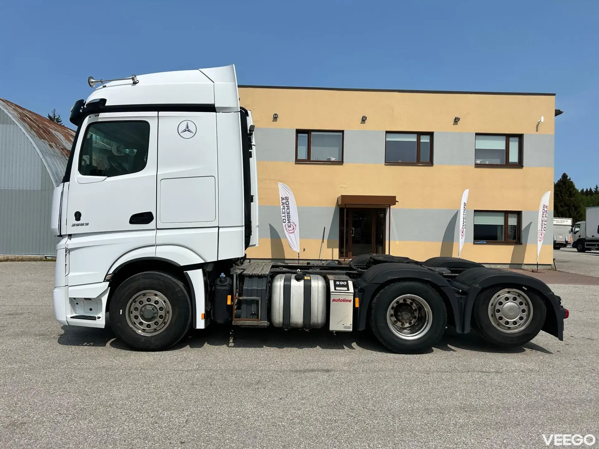 Mercedes-Benz Actros 4X4+2 HYDRODRIVE + RETARDER 390kW