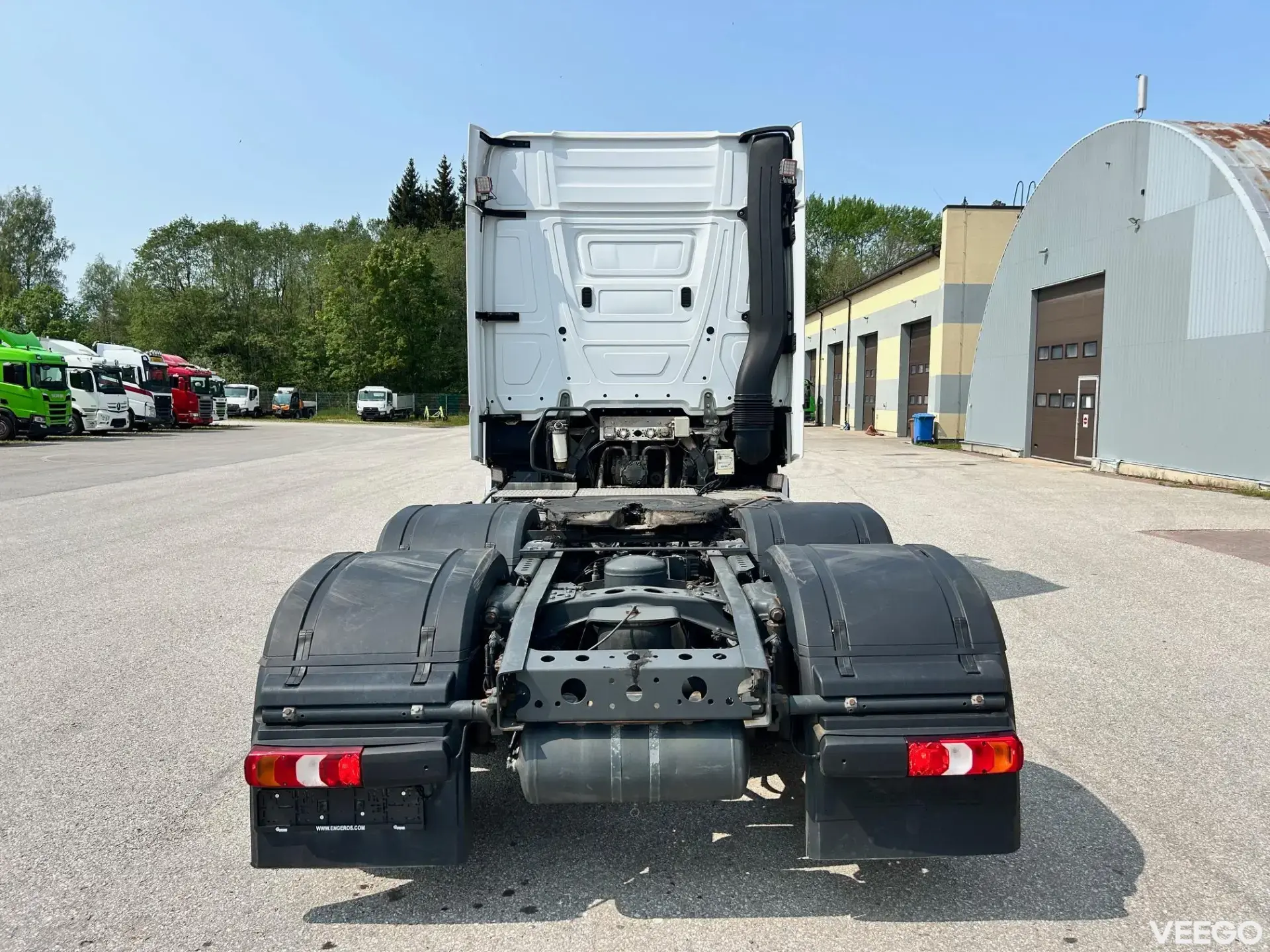Mercedes-Benz Actros 4X4+2 HYDRODRIVE + RETARDER 390kW