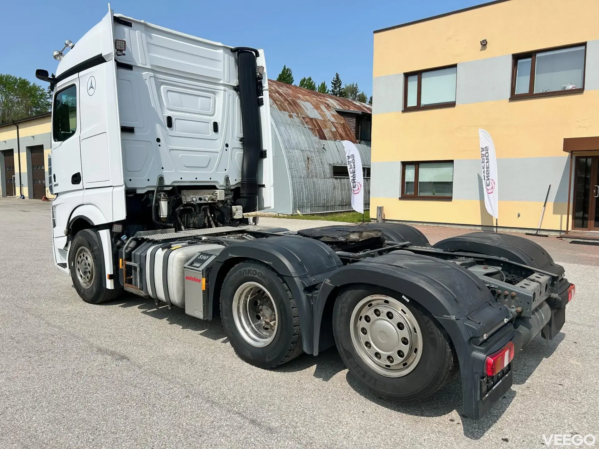 Mercedes-Benz Actros 4X4+2 HYDRODRIVE + RETARDER 390kW