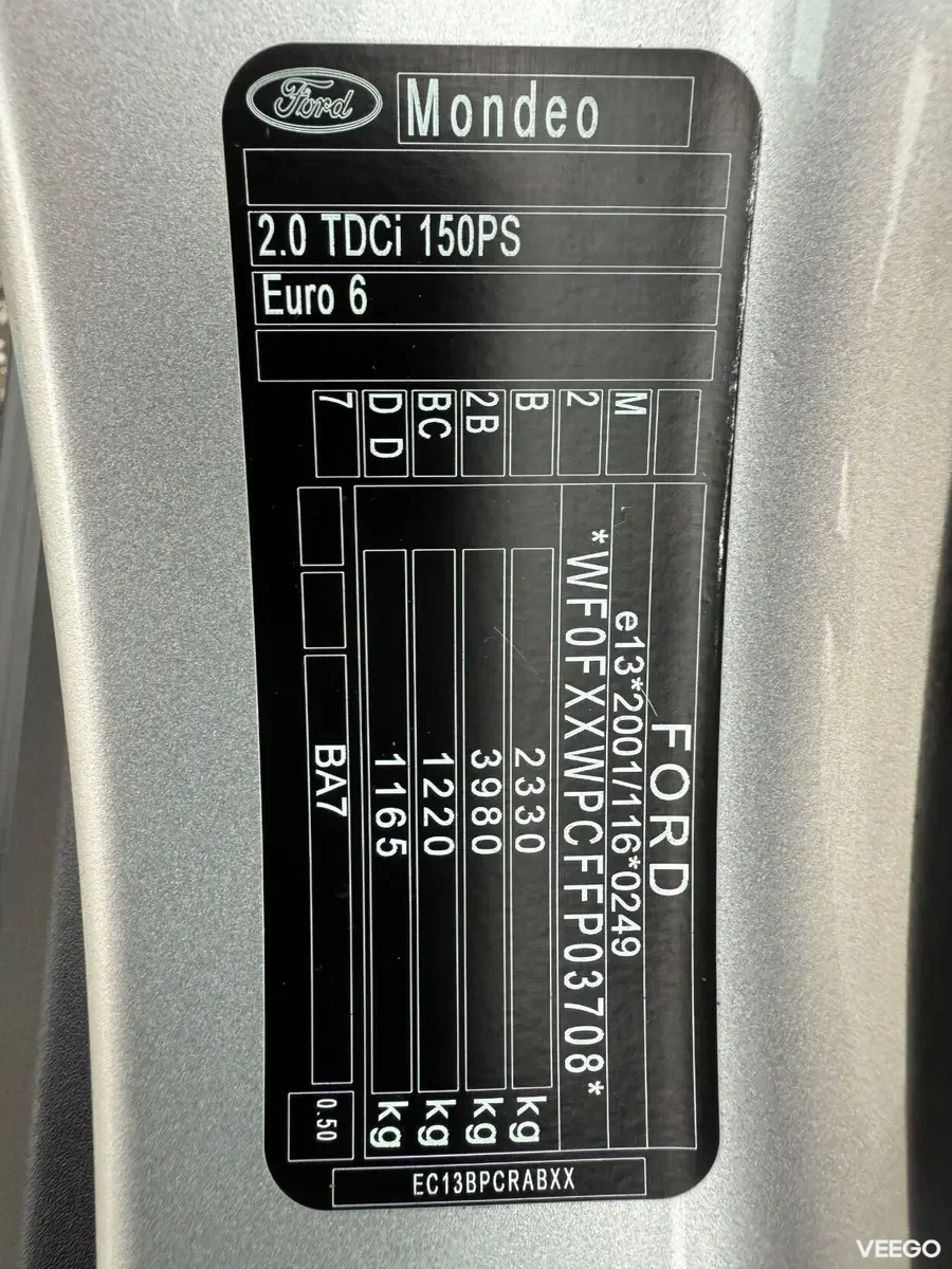 Ford Mondeo Turnier Business EU6 2 110kW