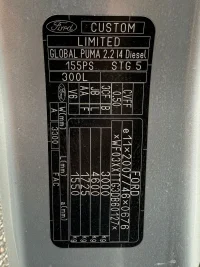 Ford Tourneo Custom Long Limited Edition 8k 2.2 114kW thumbnail