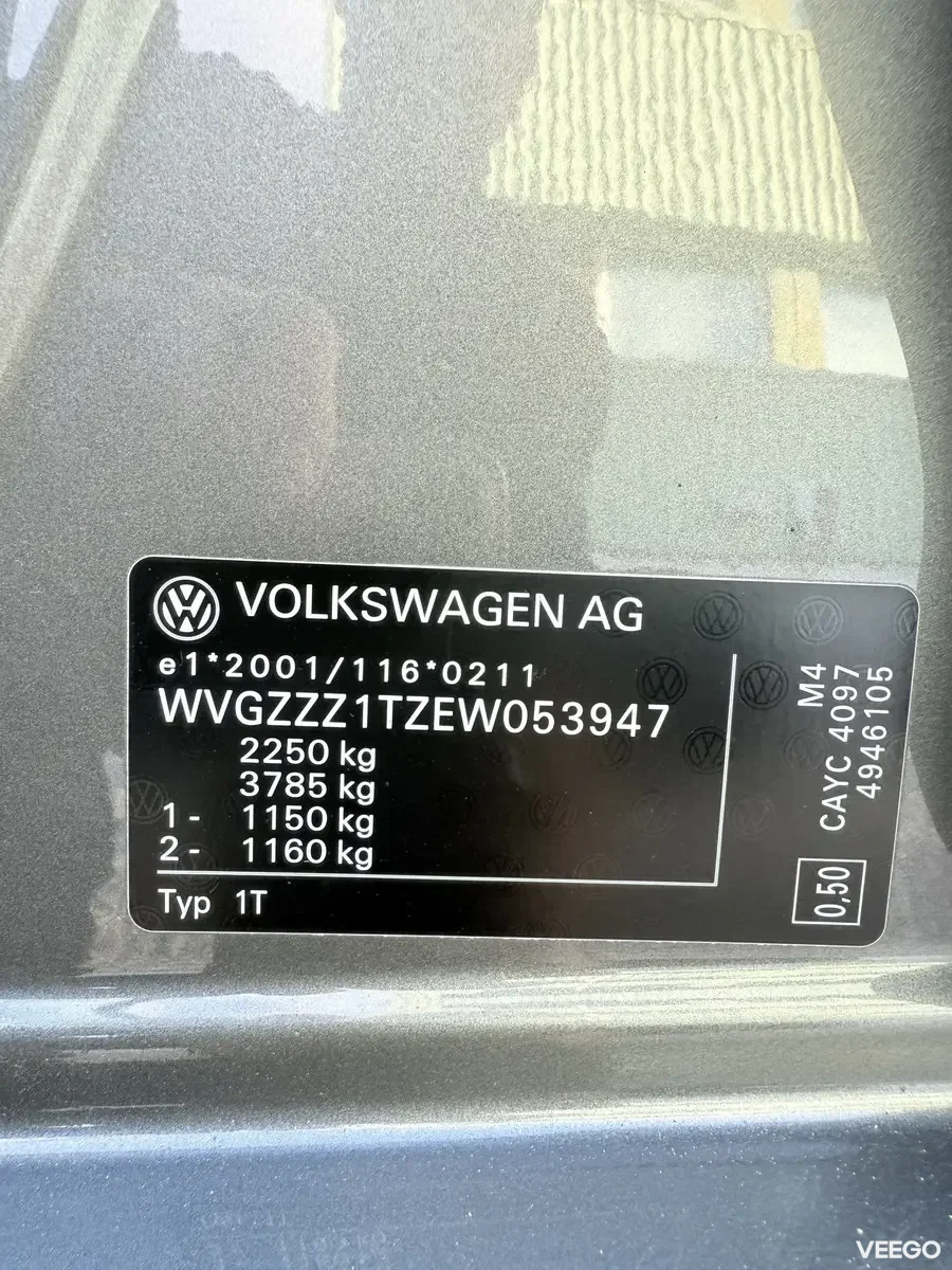 Volkswagen Touran Comfortline Facelift 7k EU5 1.6 77kW