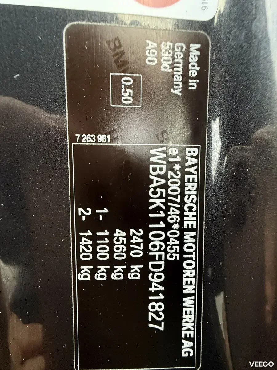 BMW 530 D Touring Sportpakett 3 190kW