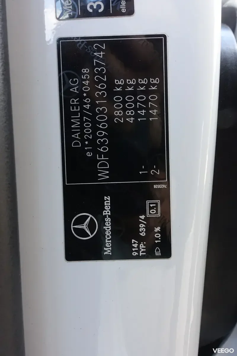 Mercedes-Benz Vito 113 Long L2H1 EU5 2.1 100kW